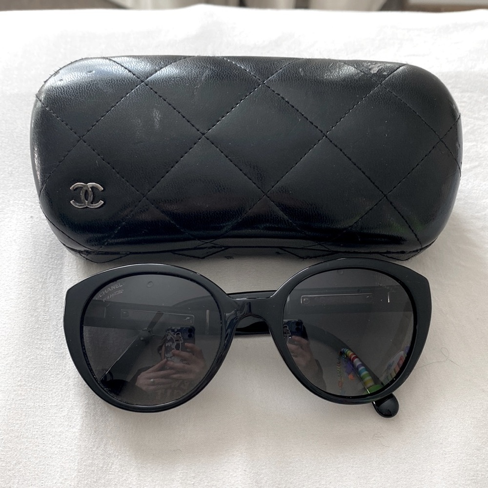 CHANEL polarized sunglasses